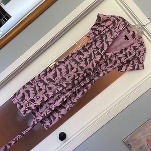 Adorable Ratti leopard print J. Crew wrap dress